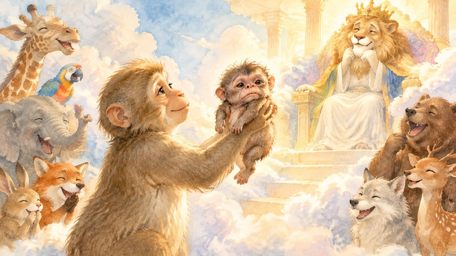 O macaco e o concurso de beleza